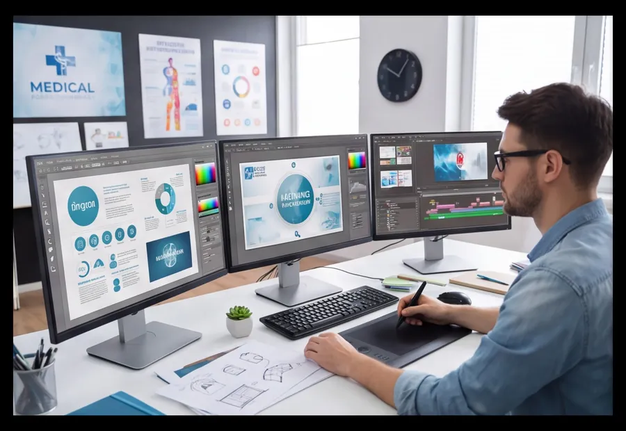 Thiết kế đồ họa và motion graphics y khoa